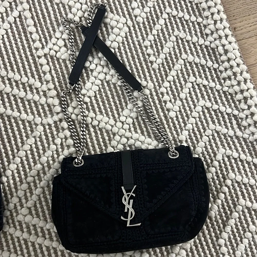 Authentic YSL suede bag - Picture 3 of 8